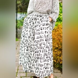 Mii Collection 100% cotton summer skirt